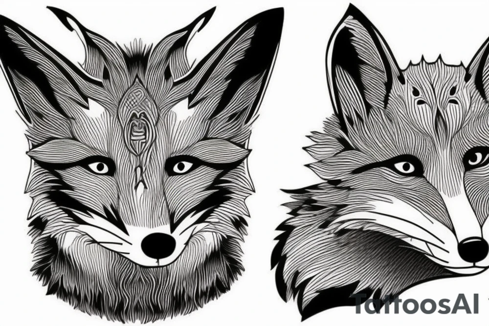 A whole Fox tattoo idea