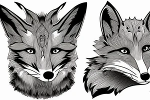 A whole Fox tattoo idea