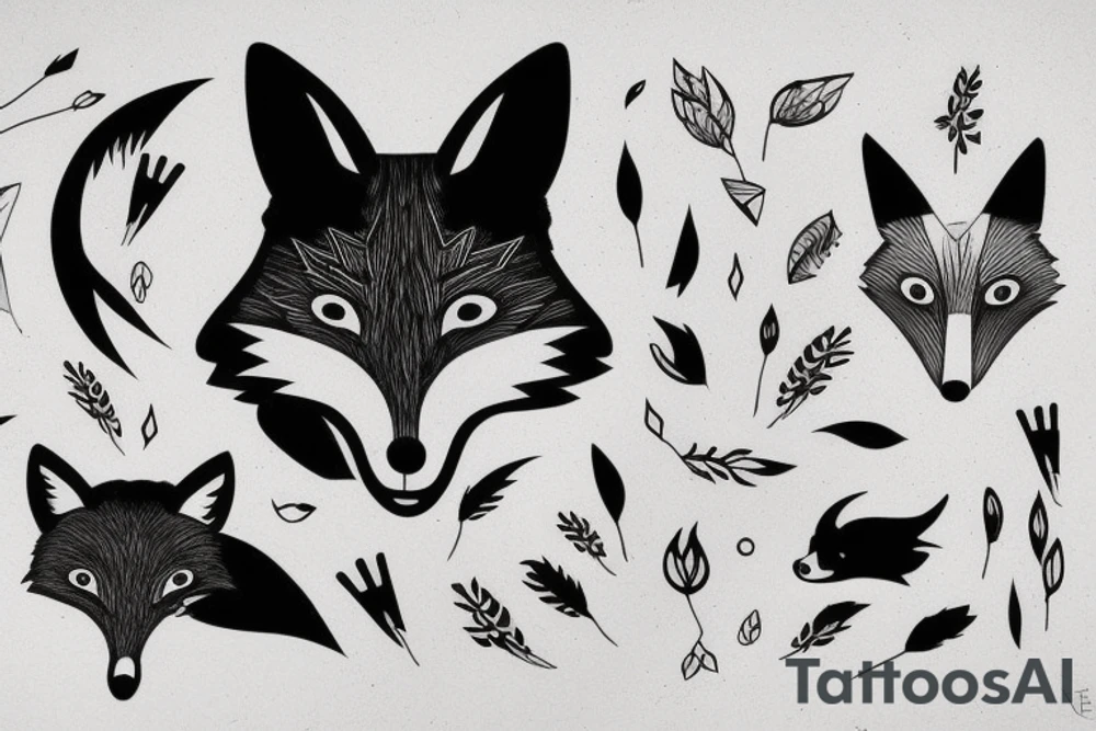 A whole Fox tattoo idea