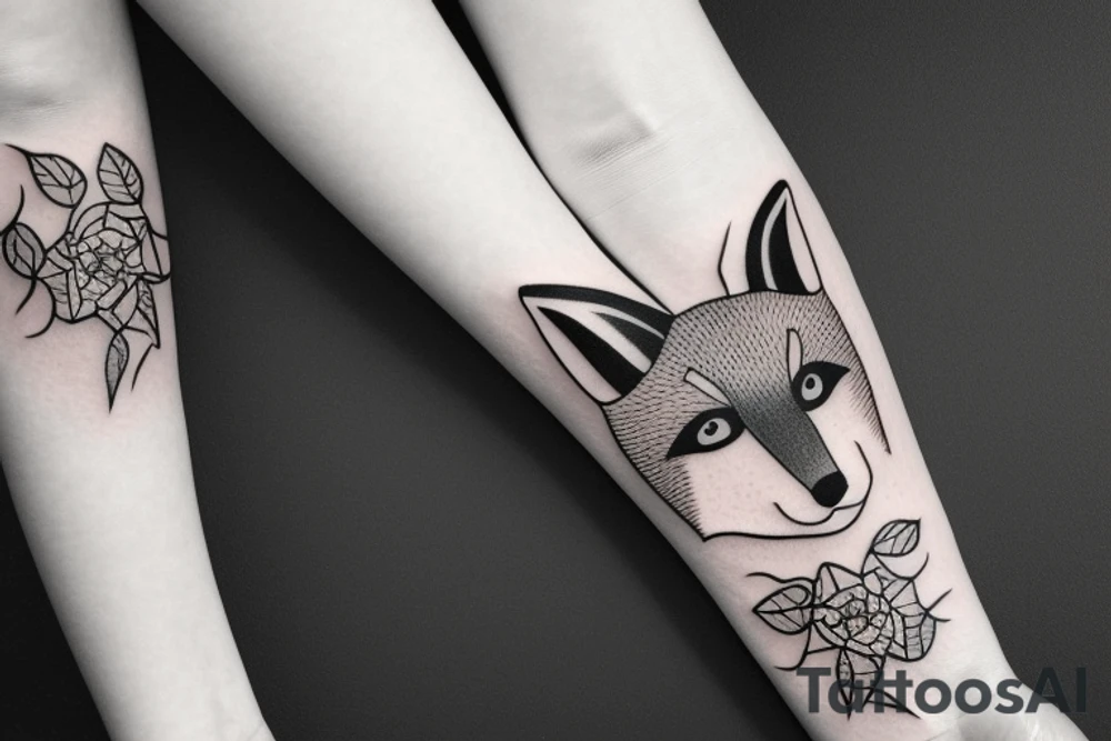 A whole Fox tattoo idea