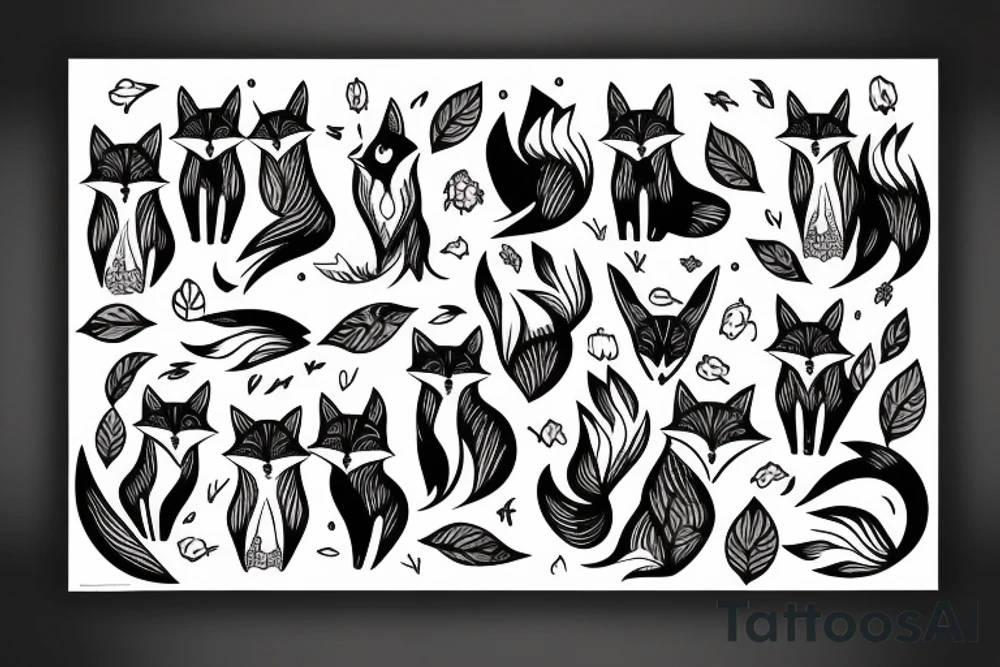 A whole Fox tattoo idea