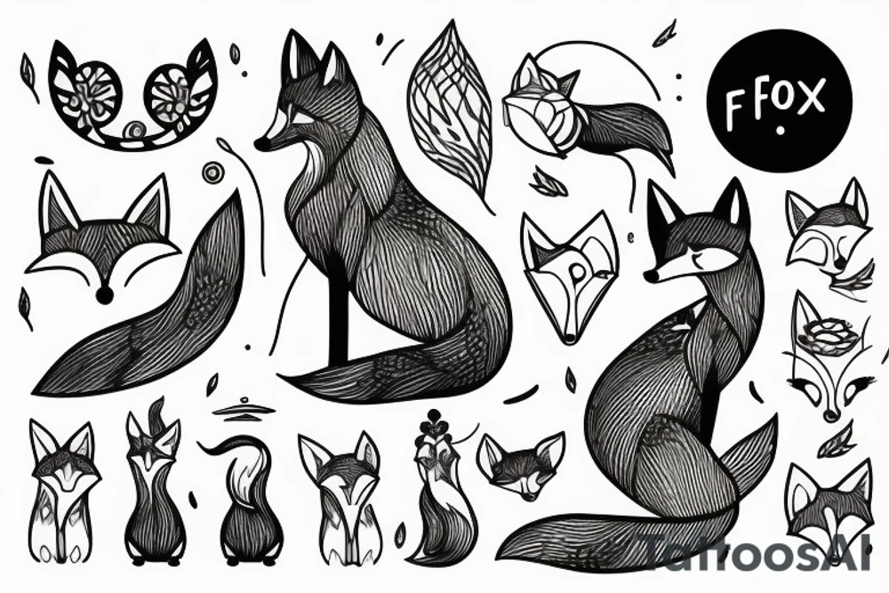 A Fox tattoo idea