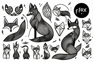 A Fox tattoo idea