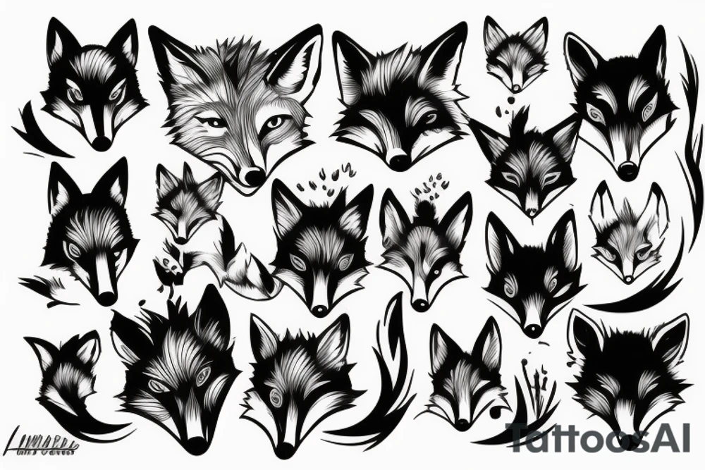 A Fox tattoo idea