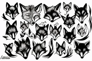 A Fox tattoo idea