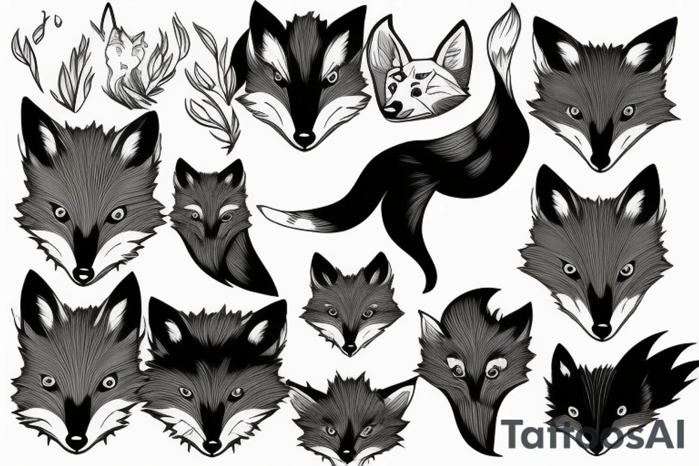 A Fox tattoo idea