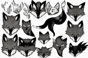 A Fox tattoo idea