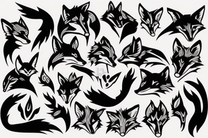 A Fox tattoo idea