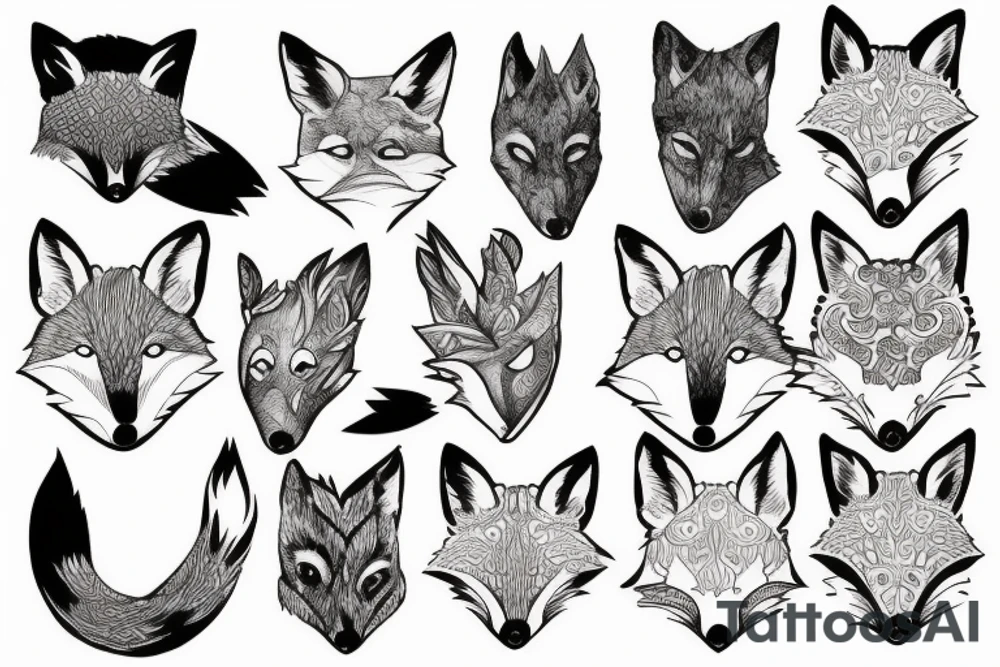 A Fox tattoo idea