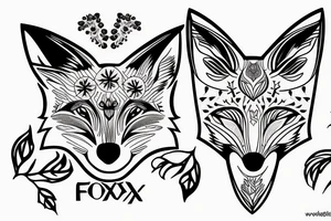A Fox tattoo idea