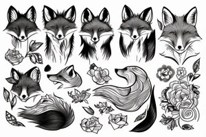 A Fox tattoo idea