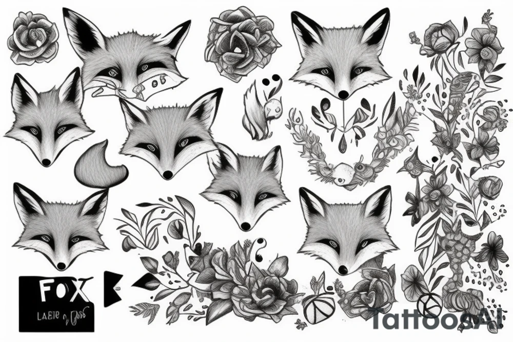 A Fox tattoo idea