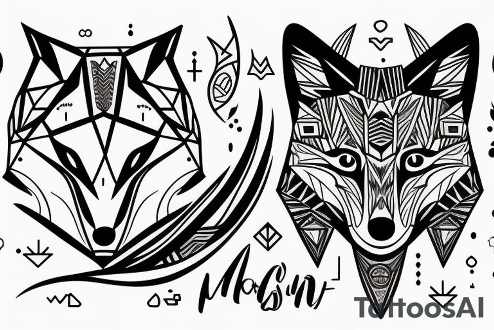 A Fox tattoo idea