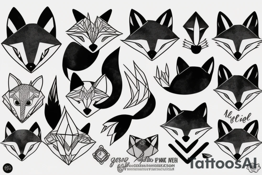 A Fox tattoo idea