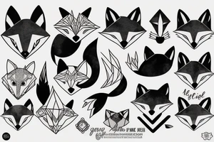 A Fox tattoo idea