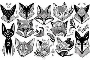 A Fox tattoo idea