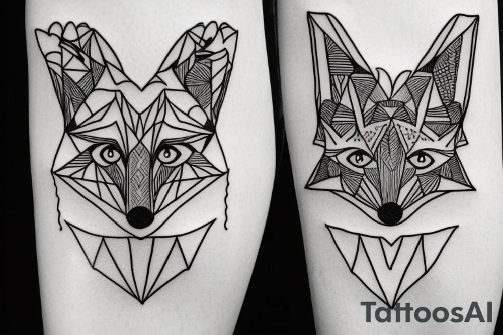 A Fox tattoo idea