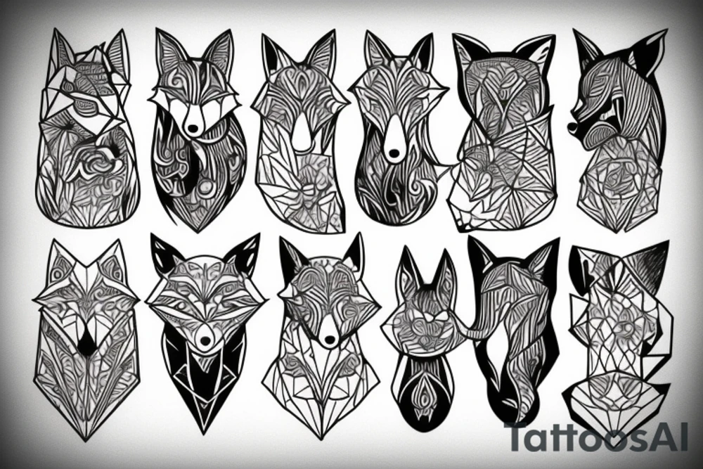 A Fox tattoo idea