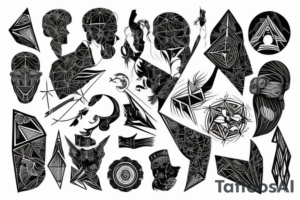 Psychology and Psychodynamics tattoo idea