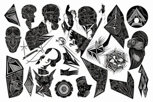 Psychology and Psychodynamics tattoo idea