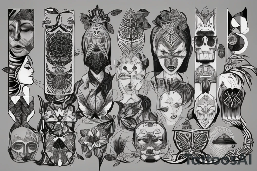 Psychology and Psychodynamics tattoo idea