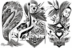Psychology and Psychodynamics tattoo idea