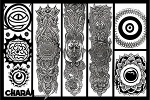 Sudarshan chakra tattoo idea