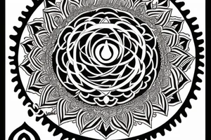 Sudarshan chakra tattoo idea