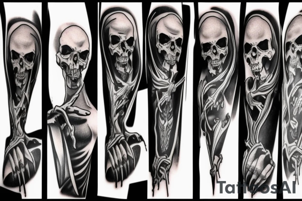 Grim reaper tattoo idea