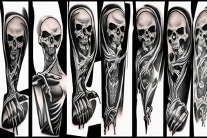 Grim reaper tattoo idea
