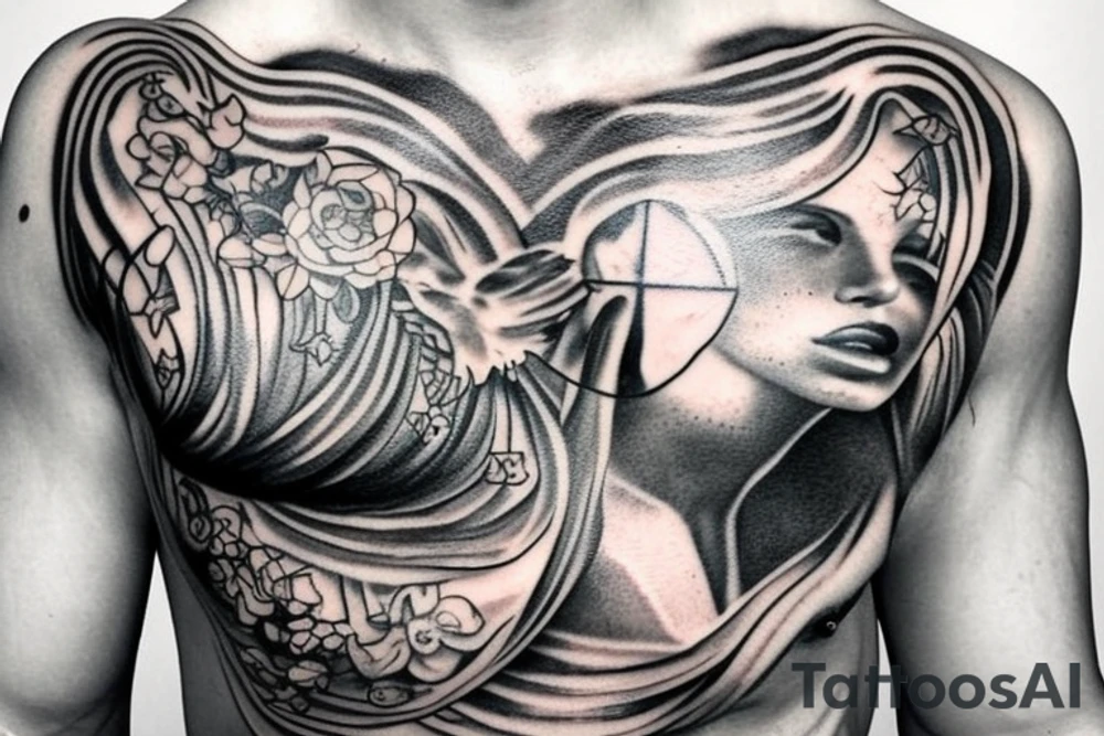 greek mythology chest tattoos tattoo idea