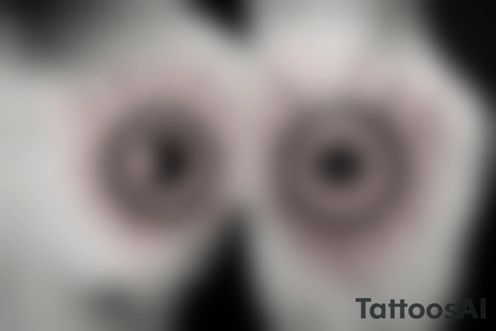 surreal sharingan eye minimalistic abstract tattoo tattoo idea