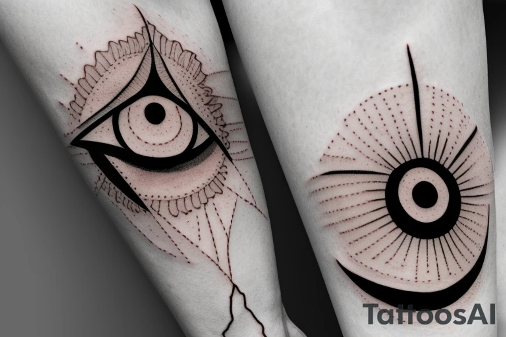 multiple surreal sharingan eye minimalistic abstract tattoo idea multiple surreal sharingan eye minimalistic abstract tattoo idea