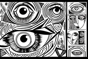 all watching eye tattoo idea