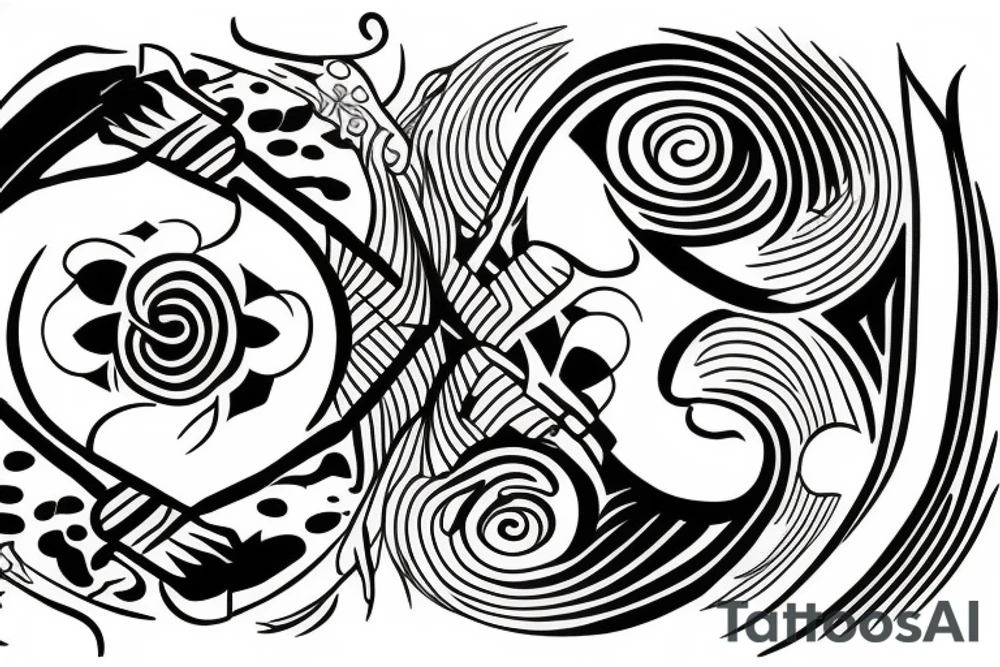 yin yang tattoo idea