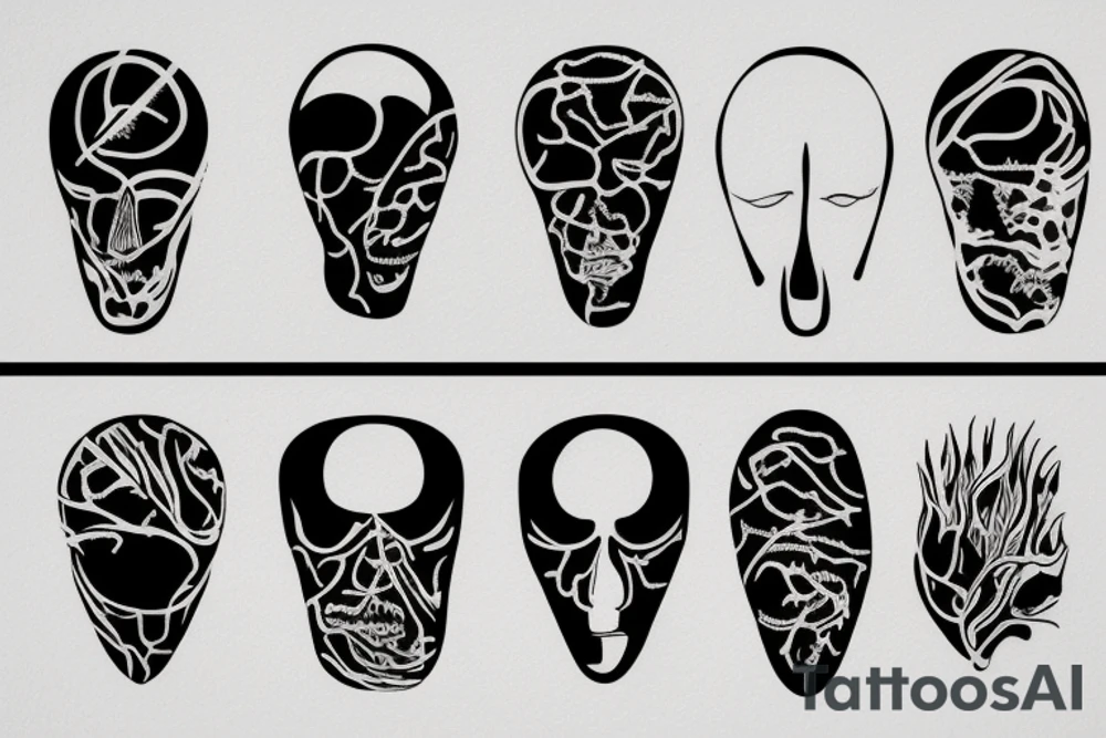 anatomical minimalist modern tattoo masculine tattoo idea anatomical minimalist modern tattoo masculine tattoo idea
