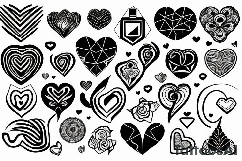 heart tattoo idea