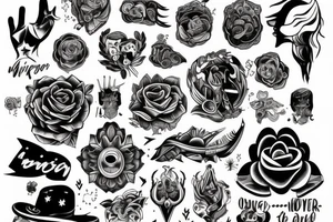 Mirco concept tattoo for hand, mind over matter, remember why you started tattoo idea