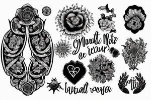 micro realism tattoo, mind over matter, remember why you started quotes tattoo idea