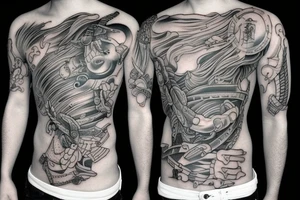 genji sword tattoo idea