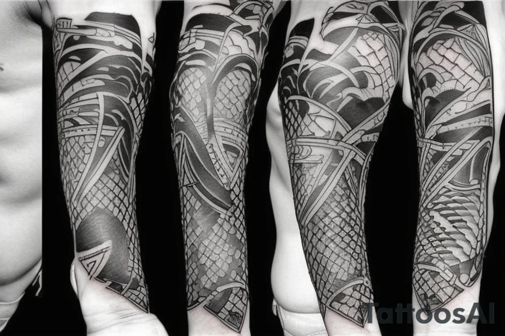 genji sword tattoo idea