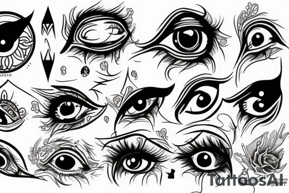 third eye tattoo idea