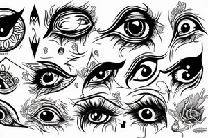 third eye tattoo idea