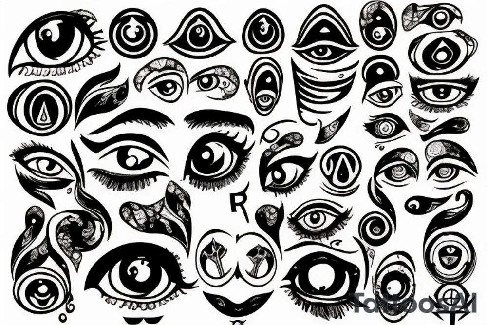 third eye tattoo idea