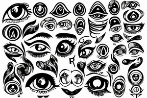 third eye tattoo idea