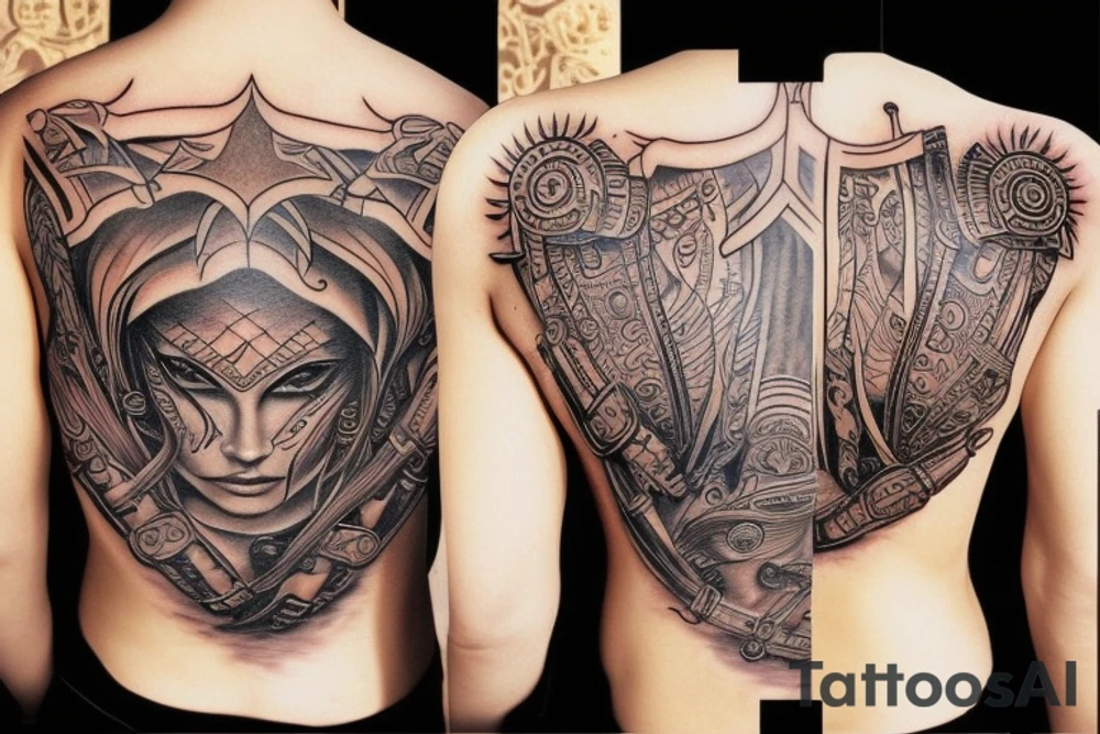 shield maiden tattoo idea