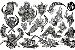 viking tattoo idea