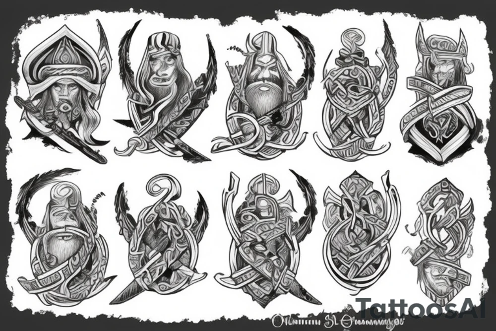 viking tattoo idea