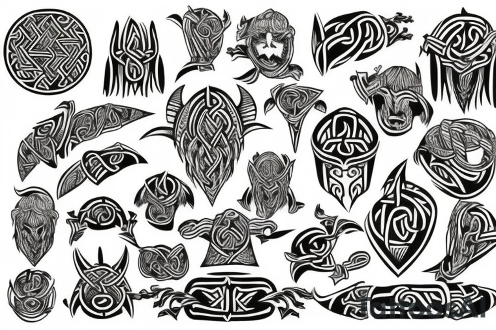 viking tattoo idea