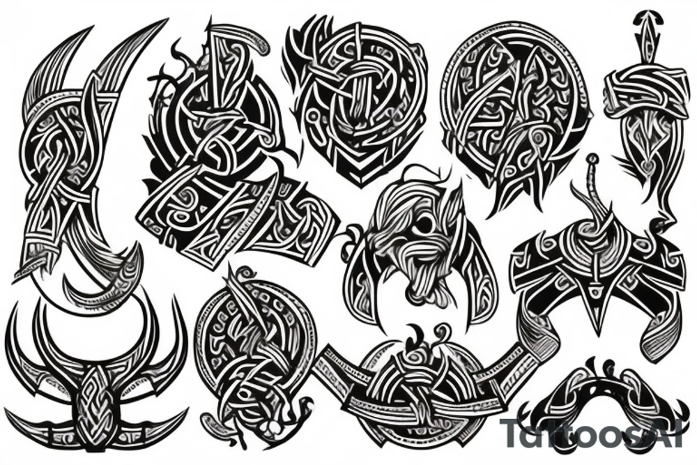 viking tattoo idea